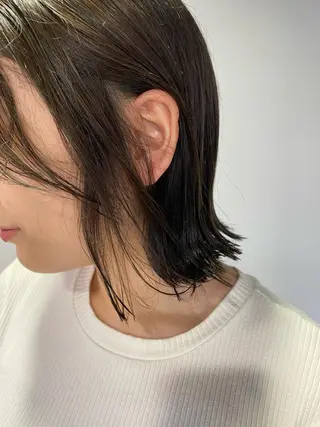 ショート 低ダメージパーマ ケアパーマ/武田明大のヘアスタイル