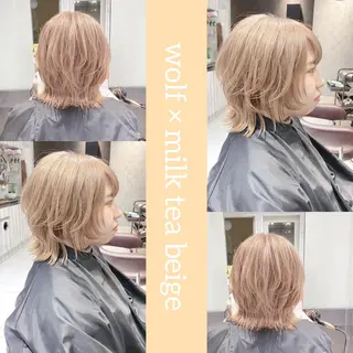 ショート カラー ✨髪質改善専門店✨ QOLU✨のヘアスタイル