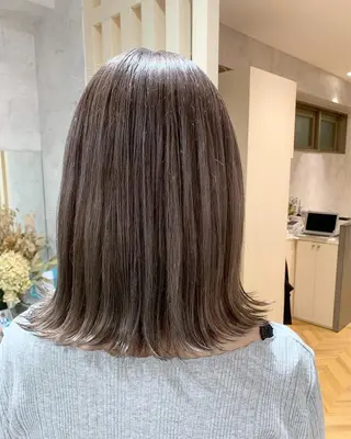 ミディアム 髪質改善will hairdesignのヘアスタイル