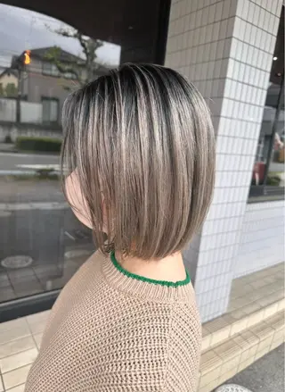 ミディアム タカツド ユウキのヘアスタイル