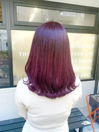 カラー 中富 🍪みなのヘアスタイル