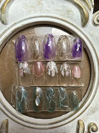 セミロング shandy nailのネイルデザイン