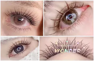 マツエク・マツパ トータルビューティー サロンワンダーのマツエク・マツパデザイン