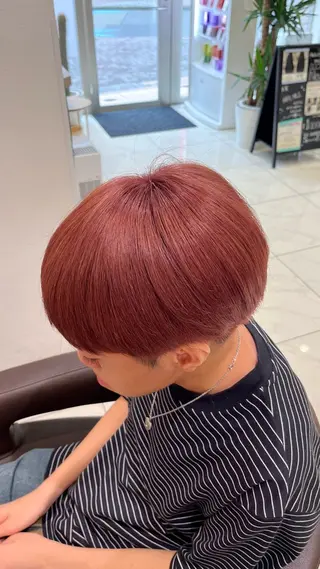 カラー 【メンズパーマ✨️ 髪質改善矯正】岩城のヘアスタイル