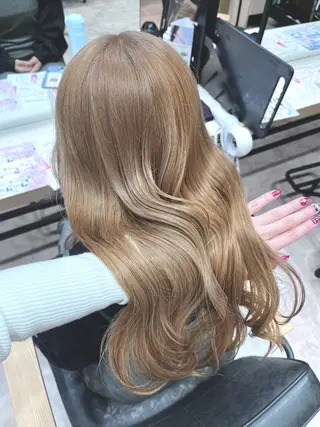 ロング カラー レイヤー/nail COCOROのヘアスタイル