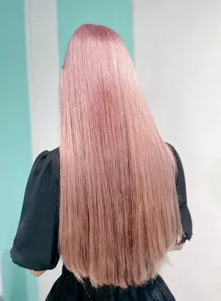 セミロング 原 千景のヘアスタイル