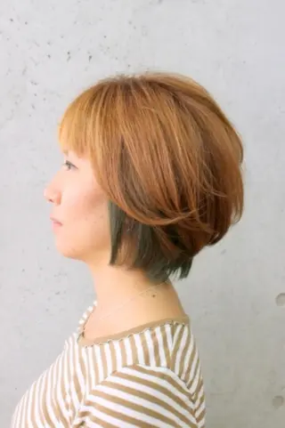ショート カラー 村上 貴徳のヘアスタイル