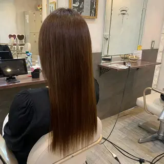 ロング パーマ NUMBER天王寺 ほたる⭐️のヘアスタイル
