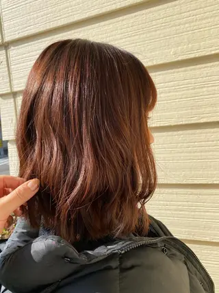 ミディアム 村岡 未悠のヘアスタイル