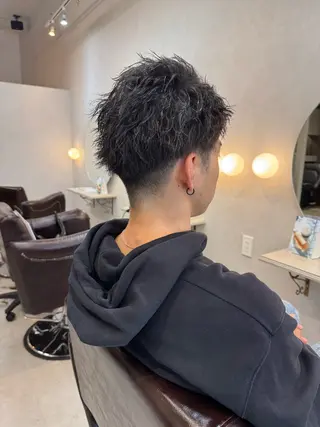 パーマ メンズ AKI 🐉のヘアスタイル