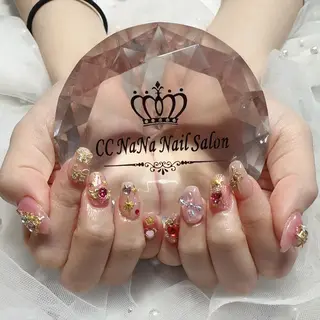 ネイル CC  NaNa ワンホンネイル🌙Nのネイルデザイン