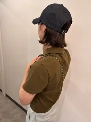 ショート パーマ/透明感カラー 元町🌱takutoのヘアスタイル
