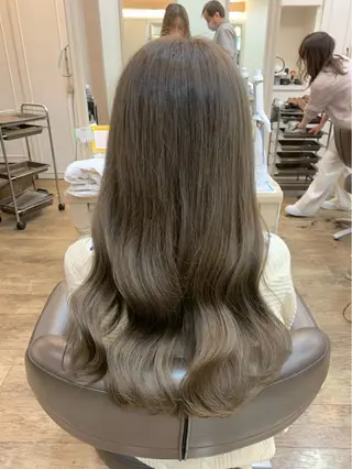 ロング 福原遼華/小顔ショー ト/髪質改善のヘアスタイル