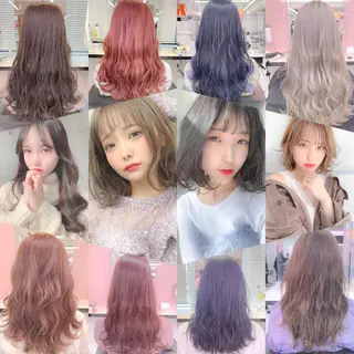 ロング カラー パーマ ヘアアレンジ メンズ キッズ ネイル マツエク・マツパ 🎀愛されモテヘア♡ 梅澤夏基🎀のヘアスタイル