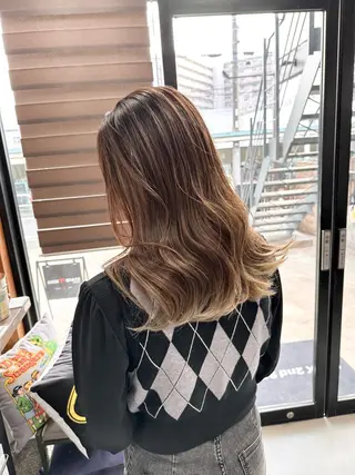 カラー 💖艶・ブリーチ 透明感miyu💖のヘアスタイル