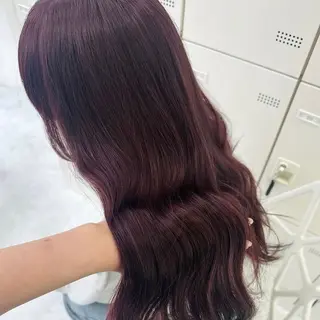 ロング カラー みう/仙台/暖色/ 艶髪/顔周りカット/のヘアスタイル