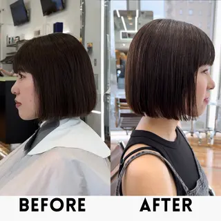 ショート KOHNO/レイヤー と垢抜けヘアのヘアスタイル