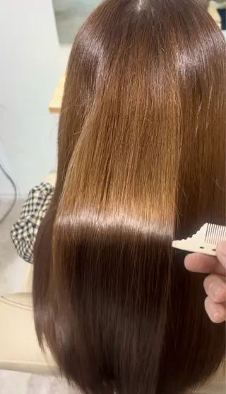 ロング 🫧髪質改善 縮毛矯正特化🫧中西のヘアスタイル