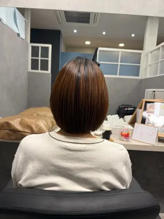ショート パーマ 個室美容室miyuu hair&spa所属・加藤 あおいのヘアスタイル