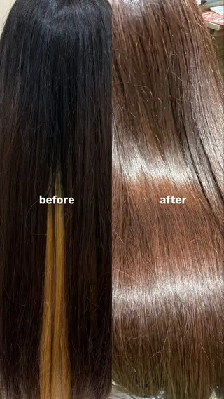 ロング カラー 宇井 沙世子のヘアスタイル