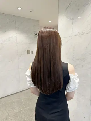 ロング カラー 古田 昂也のヘアスタイル