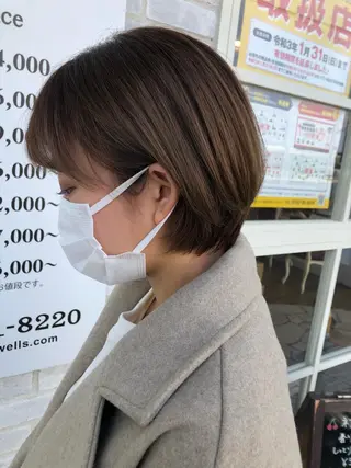 ショート 奈良市／尼ヶ辻 谷川和也のヘアスタイル