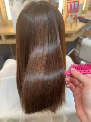 セミロング ✂︎HITOMI✂︎ 副店長のヘアスタイル