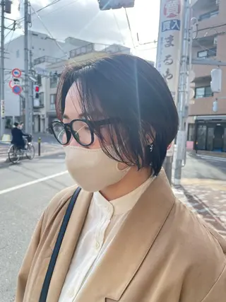 ショート 竹内 宏法のヘアスタイル