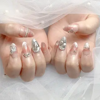 ネイル mau🩵 堺筋本町nailのネイルデザイン