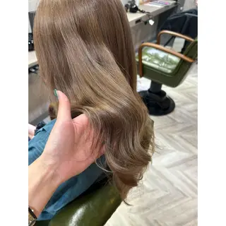 ロング カラー 鎌ヶ谷大仏フレスコ ✂︎　NATSUMIのヘアスタイル