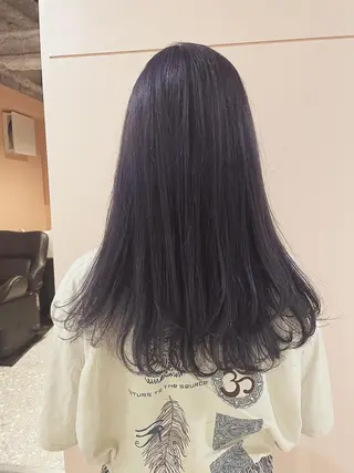 ミディアム カラー パーマ CEINE【セーヌ】 三軒茶屋のヘアスタイル
