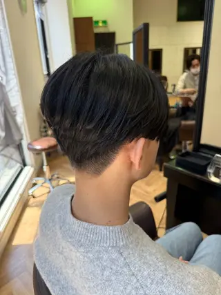 ショート メンズ 溝口 槙里也のヘアスタイル