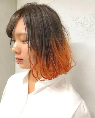 ショート カラー パーマ ヘアアレンジ メンズ 【池袋/スパイキー ショート】ⓝⓘⓜⓤのヘアスタイル