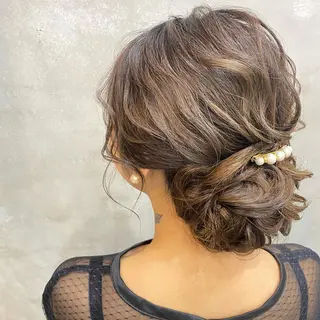 ロング まつパ・ヘアセット ♡Chinami♡のマツエク・マツパデザイン