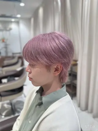 カラー メンズ ✨本格的韓国スタイル 特化✨ﾊﾙｶ✨️のヘアスタイル
