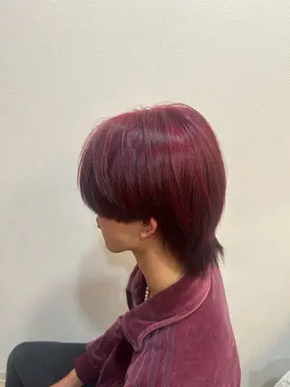 カラー 濵嶋 叶帆のヘアスタイル