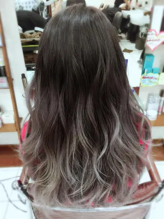 ショート ミディアム セミロング ロング カラー パーマ ヘアアレンジ メンズ 神山 昌子のヘアスタイル