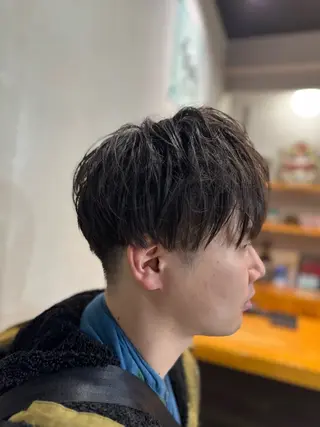 ミディアム メンズ 294 BARBER’s Store所属・髙橋 ニ之助のヘアスタイル