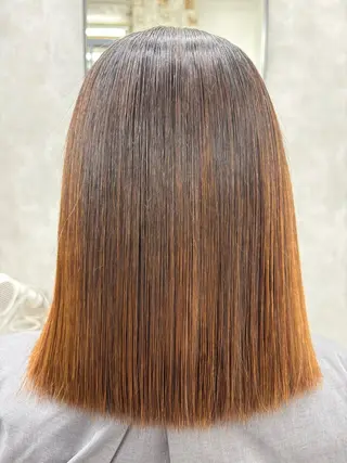 ロング カラー すぐ巻ける縮毛矯正 🍀勝倉　麗のヘアスタイル