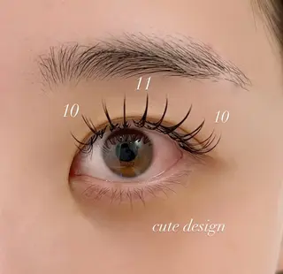 マツエク・マツパ moca whipのマツエク・マツパデザイン