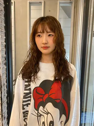 ロング パーマ ✨髪質改善/ 縮毛矯正✨ケント🌳のヘアスタイル