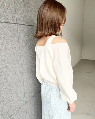 ミディアム カラー 🌸スタイリスト 山浦美恵のヘアスタイル