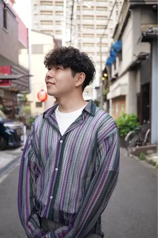 ショート パーマ メンズ スパイキーショート /パーマ/山本孝明のヘアスタイル