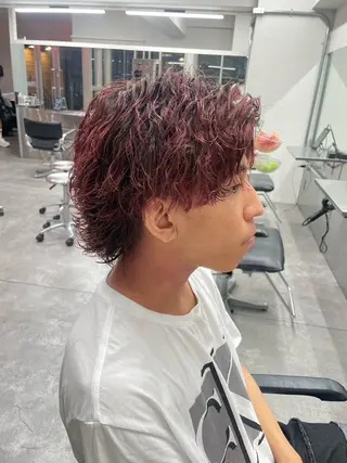 カラー パーマ メンズ 町田エリアＮｏ．１/ パーマ特化/太田京希のヘアスタイル