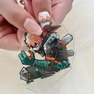 ロング 池袋痛ネイル Nok. 渡辺のネイルデザイン