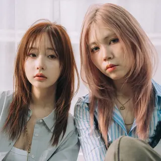 ミディアム カラー 宮岡シノ /戸田公園徒歩2分のヘアスタイル