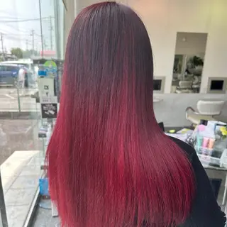 カラー 町田 里奈のヘアスタイル