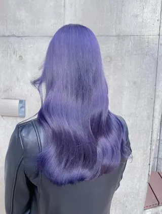 ロング カラー パーマ ヘアアレンジ メンズ キッズ ネイル マツエク・マツパ アイブロウ 💖オタク美容師 ꒰ঌ♡モモ♡໒꒱のヘアスタイル