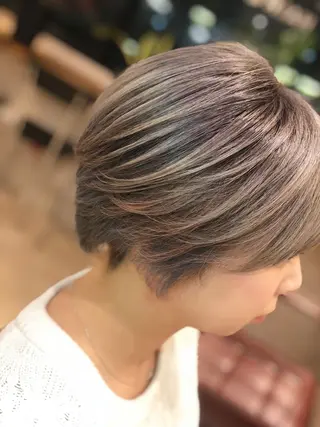 ショート カラー soi 💜AYAKOのヘアスタイル