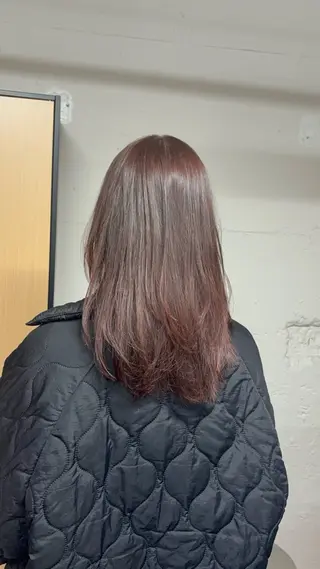 セミロング tokute 中野真咲🐺のヘアスタイル